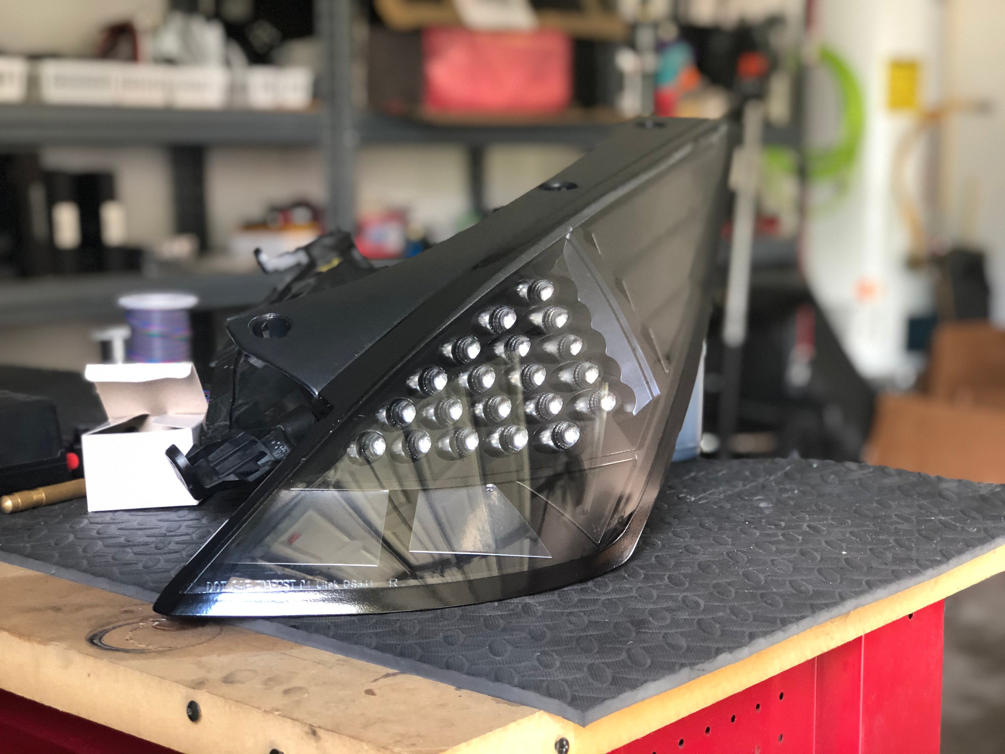 NTXGlow All Black Housing Tail Lights (Nissan 350Z) - JSI Racing 