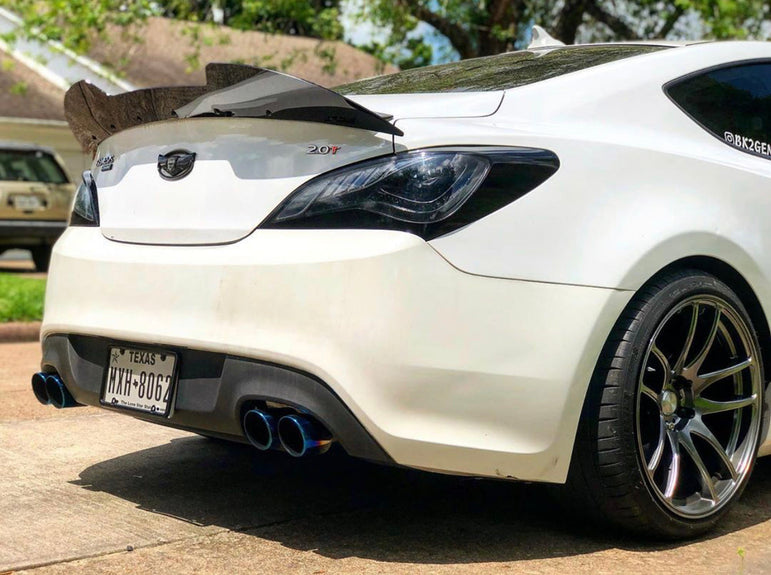 NTXGlow Wicker Bill Spoiler (2010-2016 Genesis Coupe) - JSI Racing 