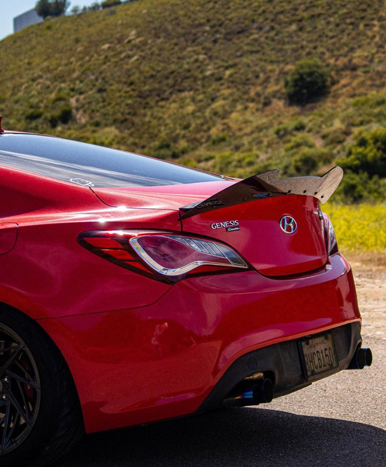 NTXGlow Wicker Bill Spoiler (2010-2016 Genesis Coupe) - JSI Racing 