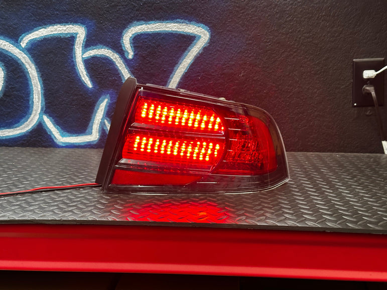 NTXGlow OEM Style Sequential LED Tail Lights (2004-2008 Acura Tl) - JSI Racing 