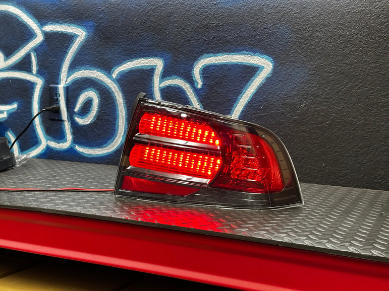 NTXGlow OEM Style Sequential LED Tail Lights (2004-2008 Acura Tl) - JSI Racing 