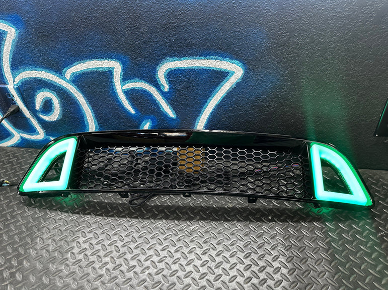 NTXGlow RTR Style RGB Grille (2013-2014 Ford Mustang) - JSI Racing 