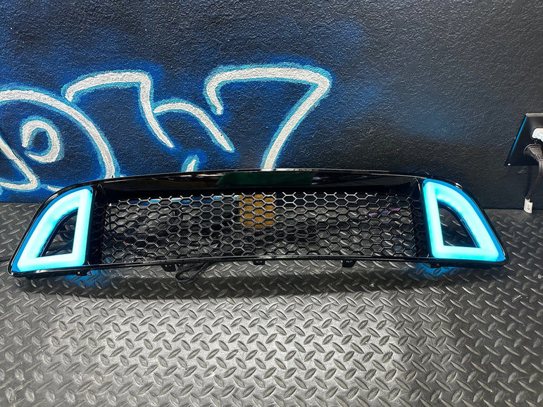 NTXGlow RTR Style RGB Grille (2013-2014 Ford Mustang) - JSI Racing 