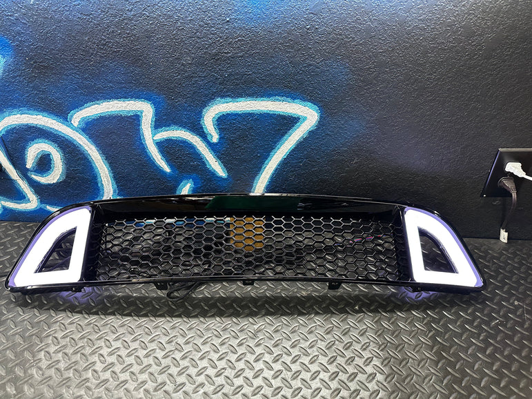 NTXGlow RTR Style RGB Grille (2013-2014 Ford Mustang) - JSI Racing 