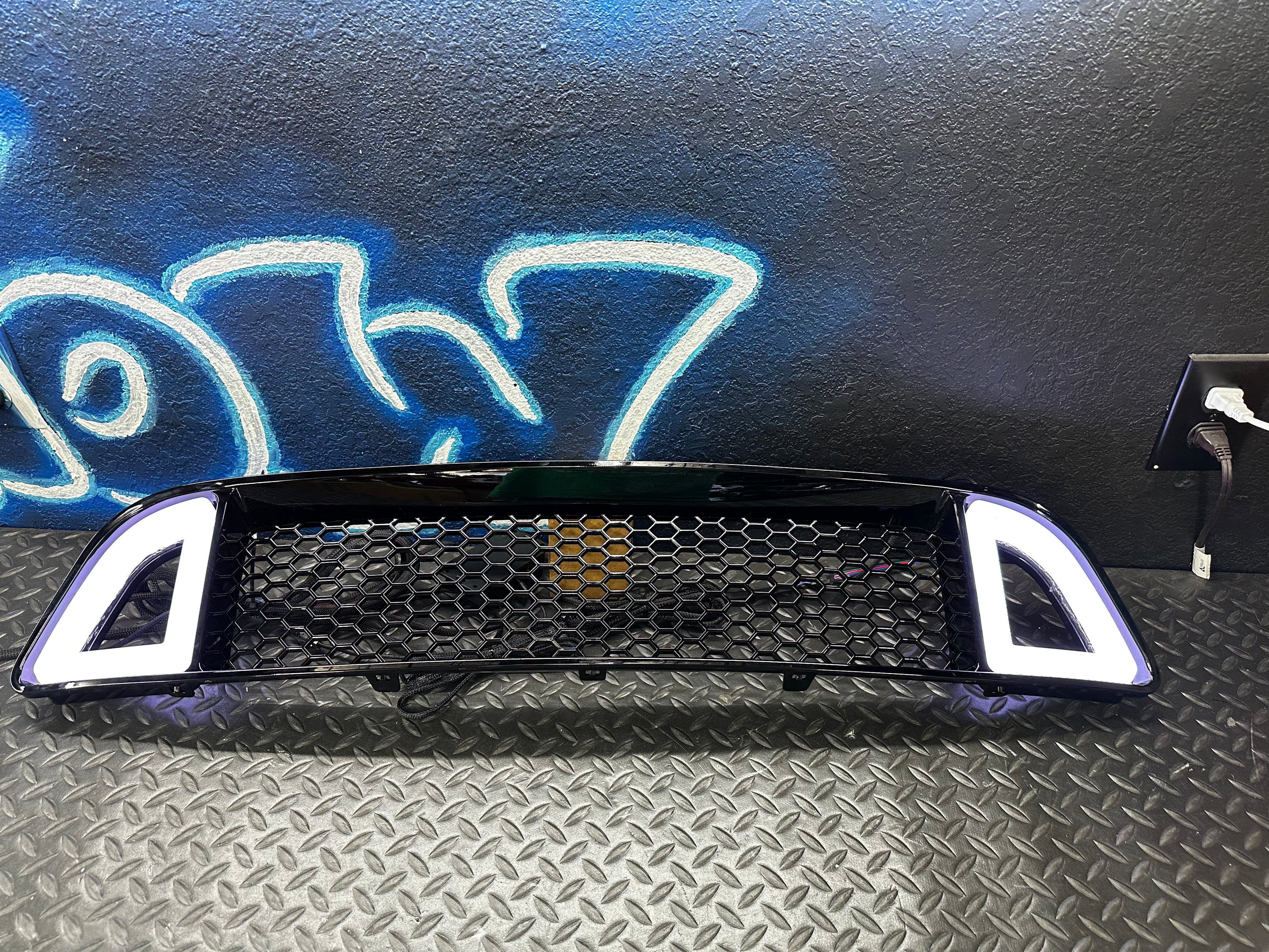 NTXGlow RTR Style RGB Grille (2013-2014 Ford Mustang) - JSI Racing 