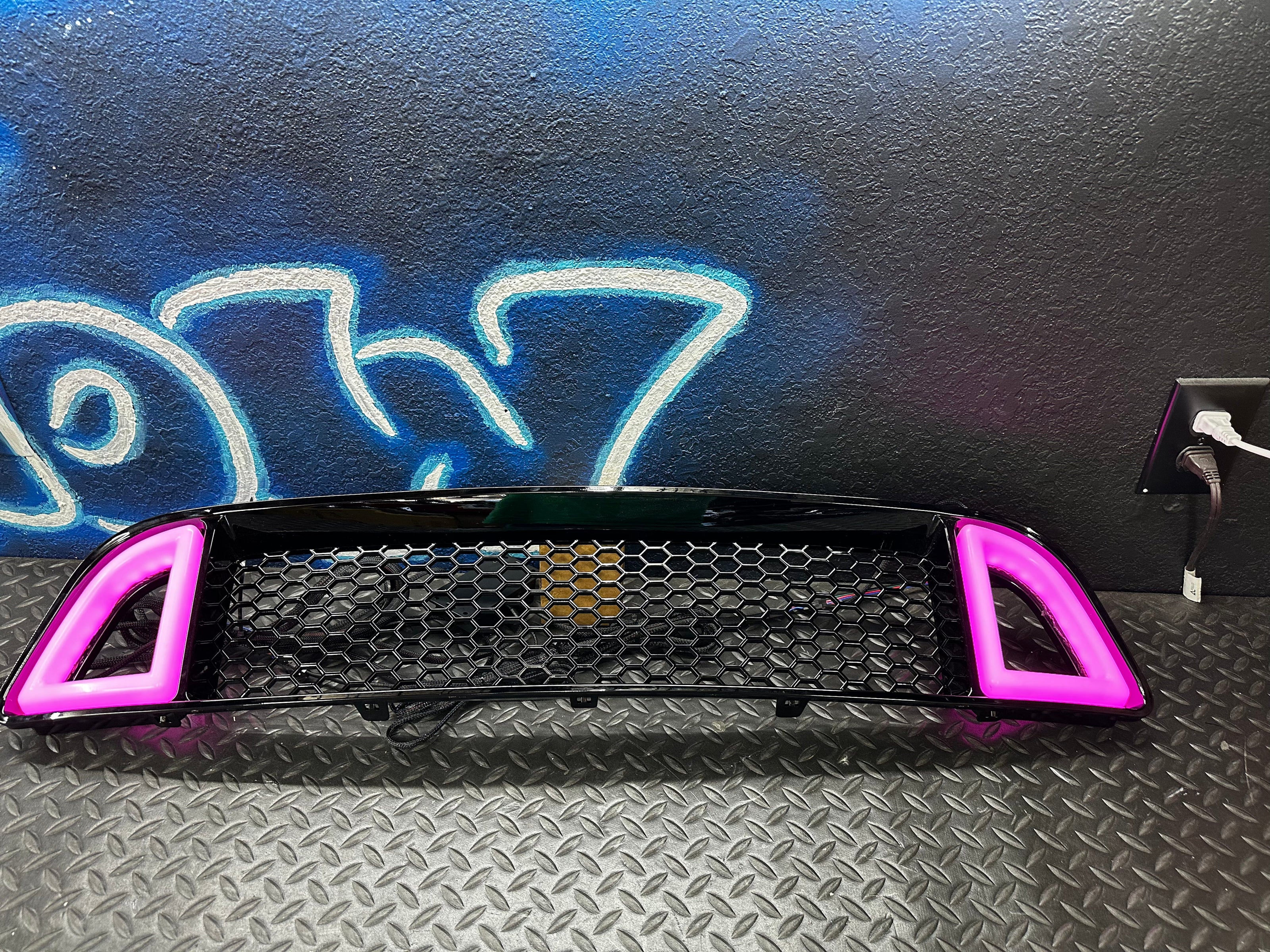 NTXGlow RTR Style RGB Grille (2013-2014 Ford Mustang) - JSI Racing 