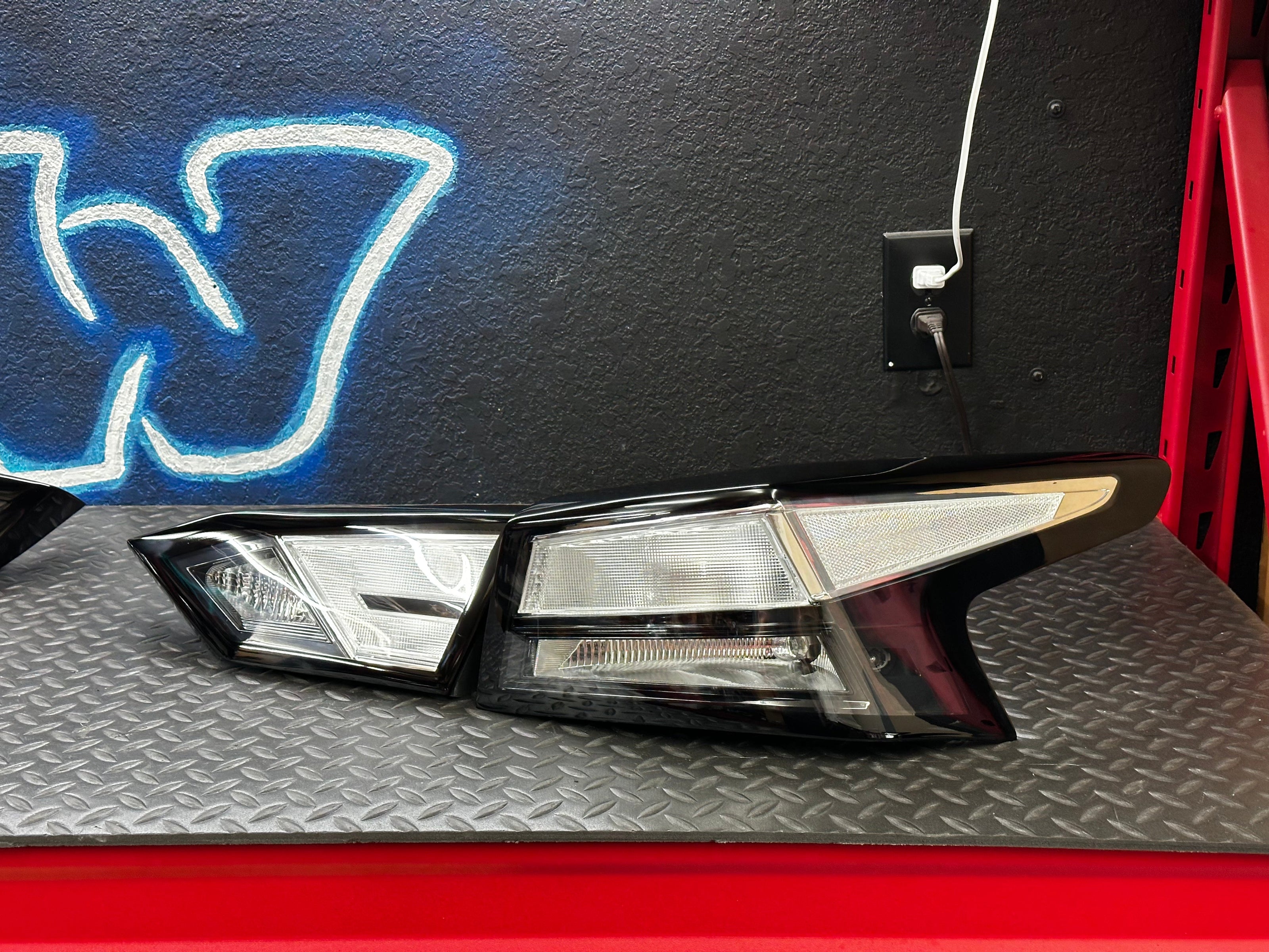 NTXGLOW clear tail lights (19 - 24 Nissan Altima) - JSI Racing 
