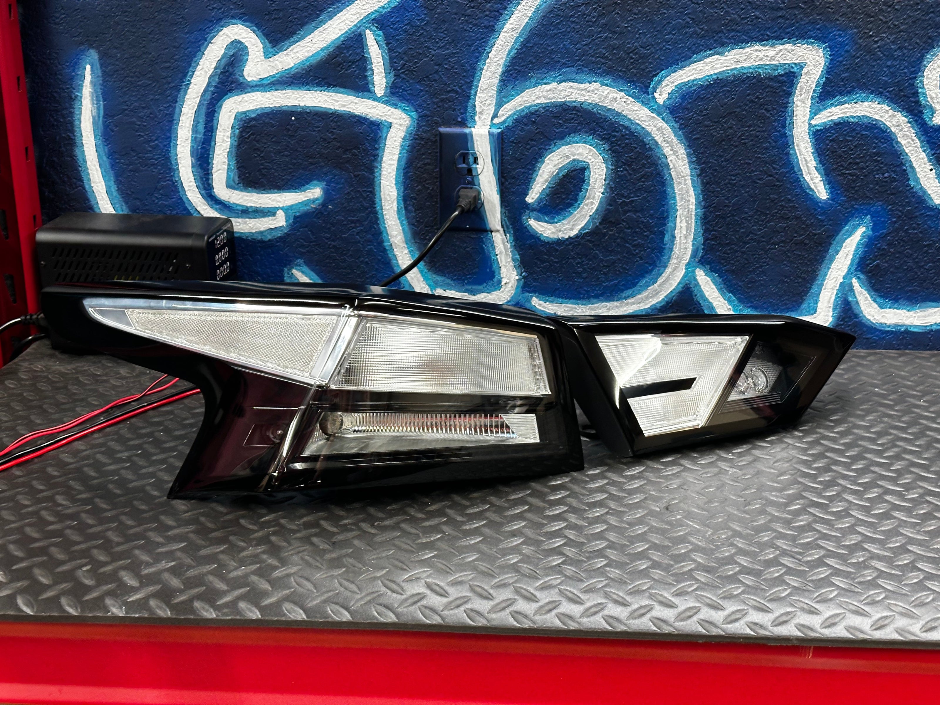 NTXGLOW clear tail lights (19 - 24 Nissan Altima) - JSI Racing 