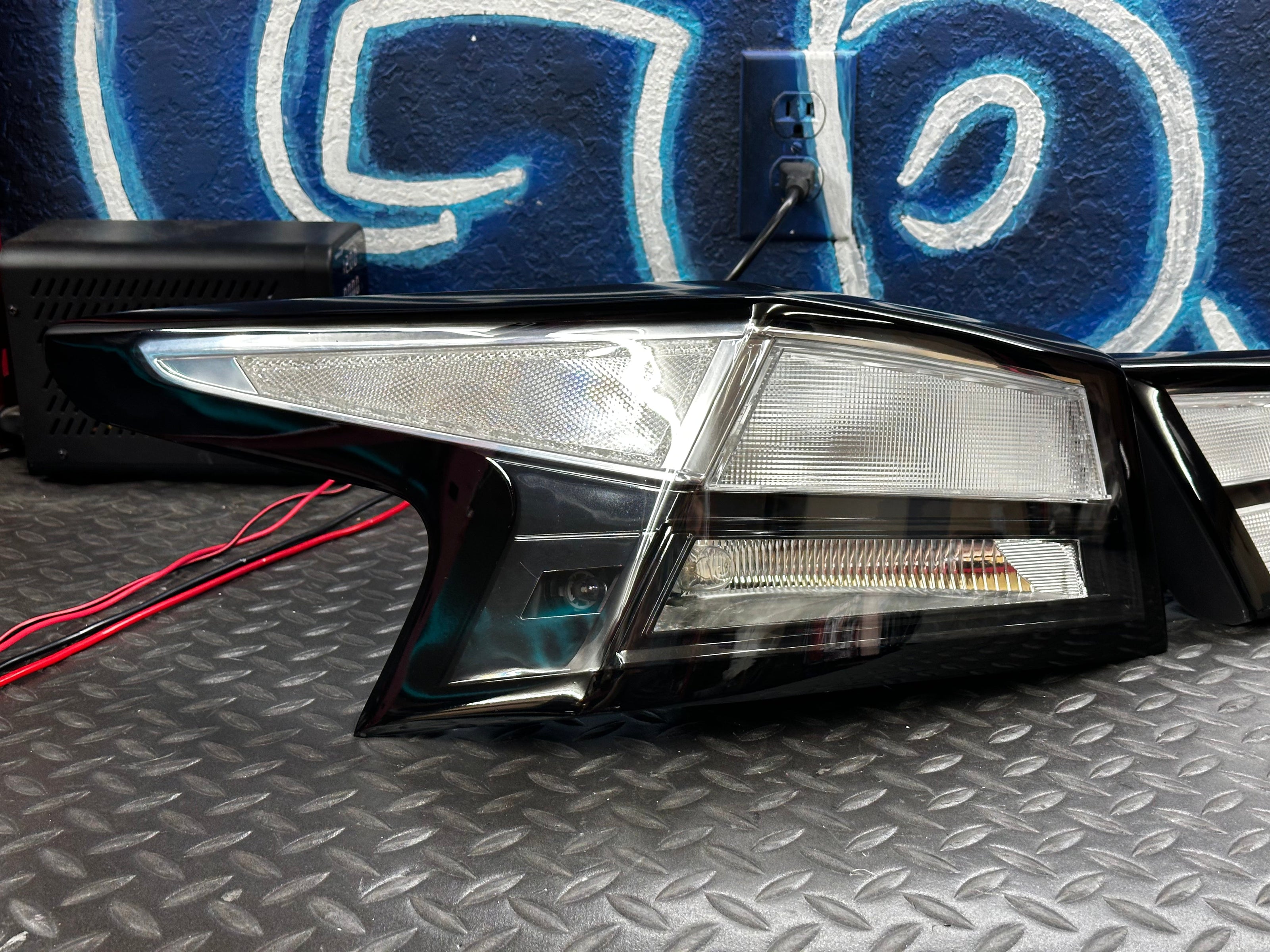 NTXGLOW clear tail lights (19 - 24 Nissan Altima) - JSI Racing 