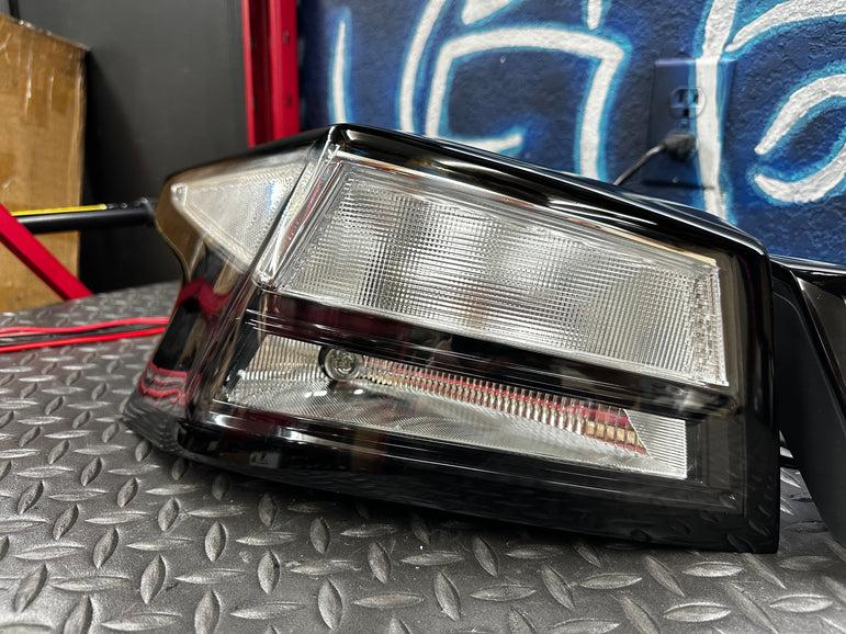 NTXGLOW clear tail lights (19 - 24 Nissan Altima) - JSI Racing 