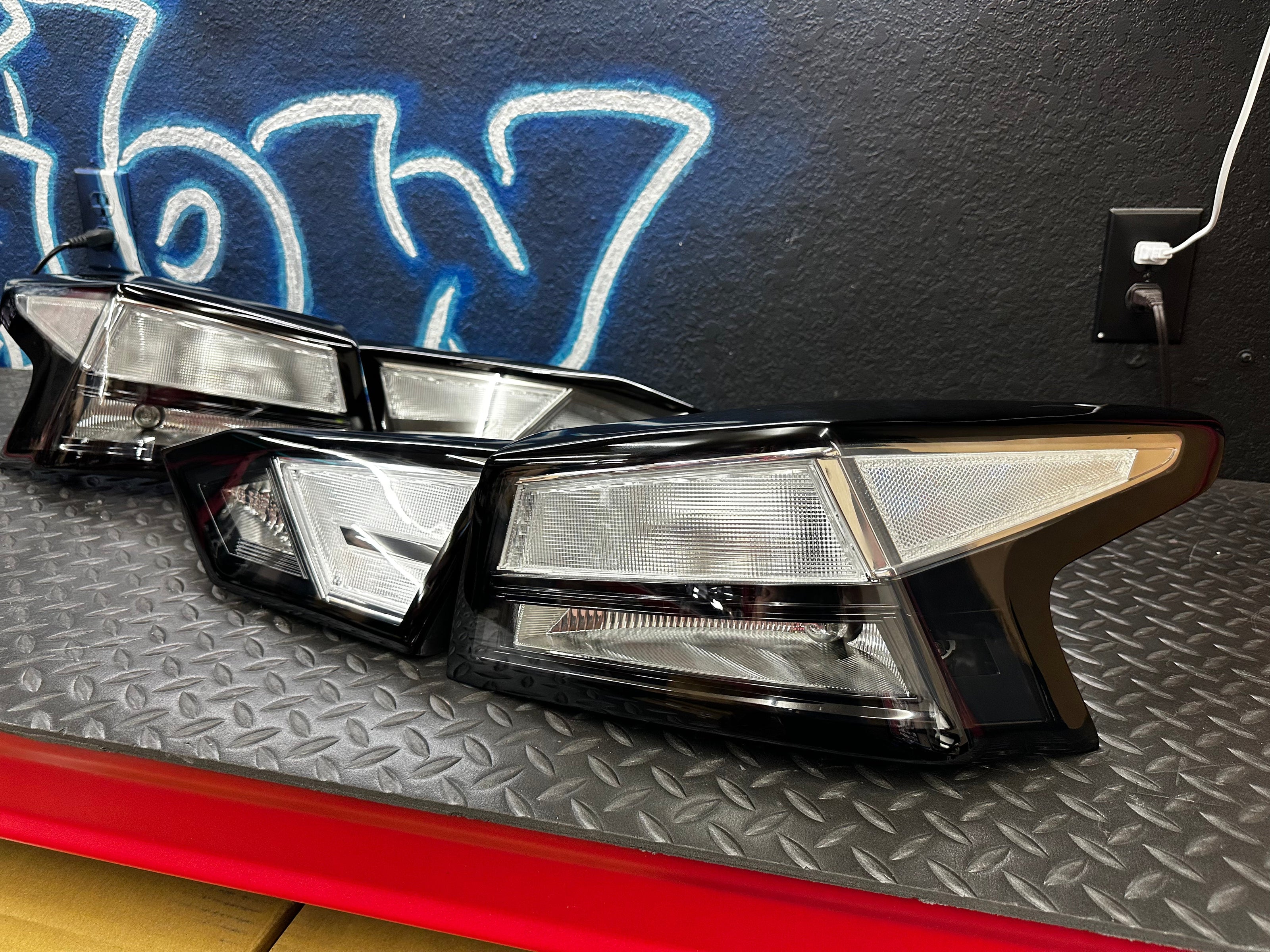 NTXGLOW clear tail lights (19 - 24 Nissan Altima) - JSI Racing 