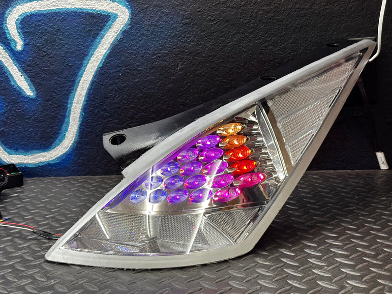 NTXGLOW RGB tail lights (03 - 09 nissan 350z) - JSI Racing 