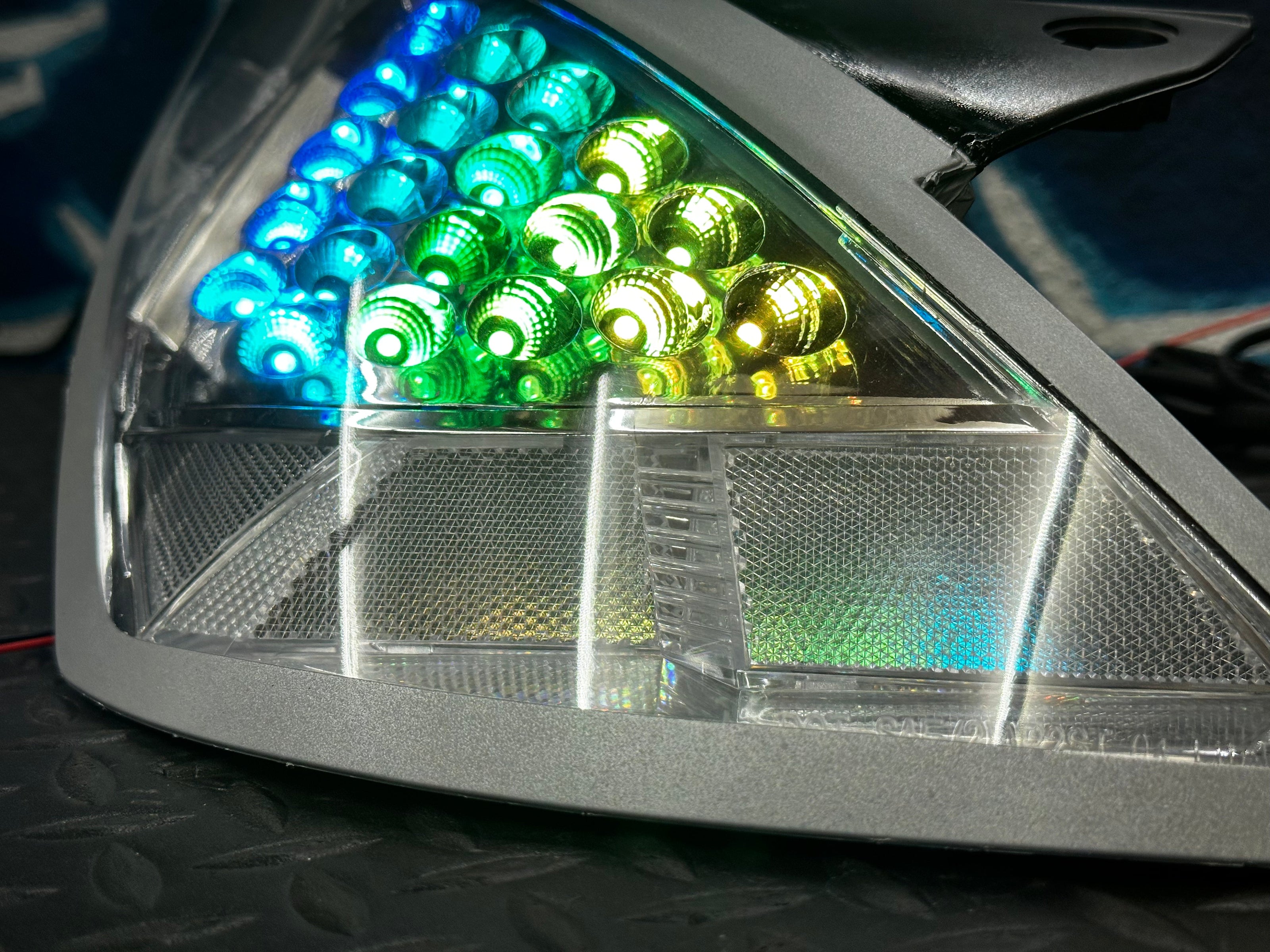 NTXGLOW RGB tail lights (03 - 09 nissan 350z) - JSI Racing 