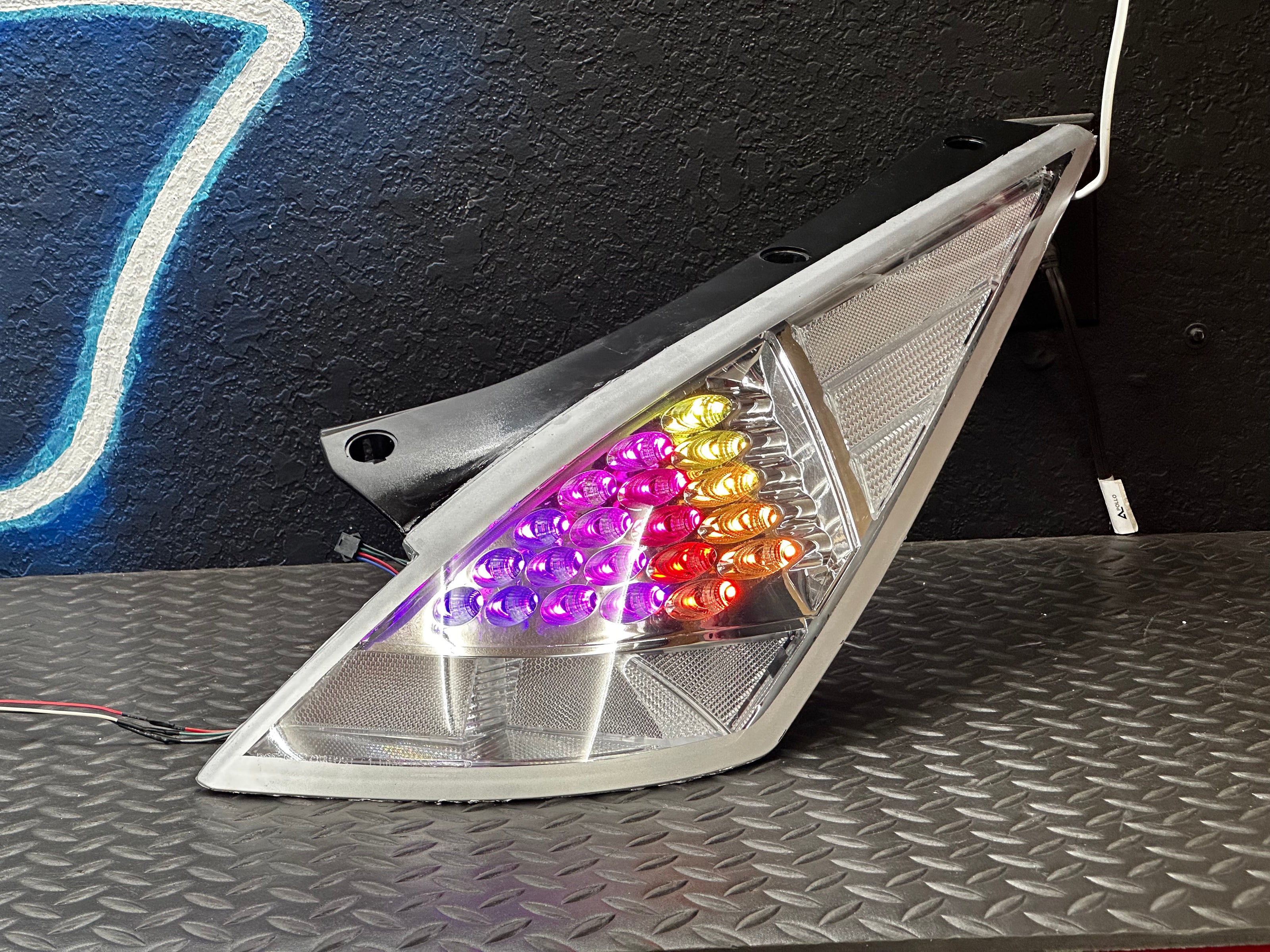 NTXGLOW RGB tail lights (03 - 09 nissan 350z) - JSI Racing 