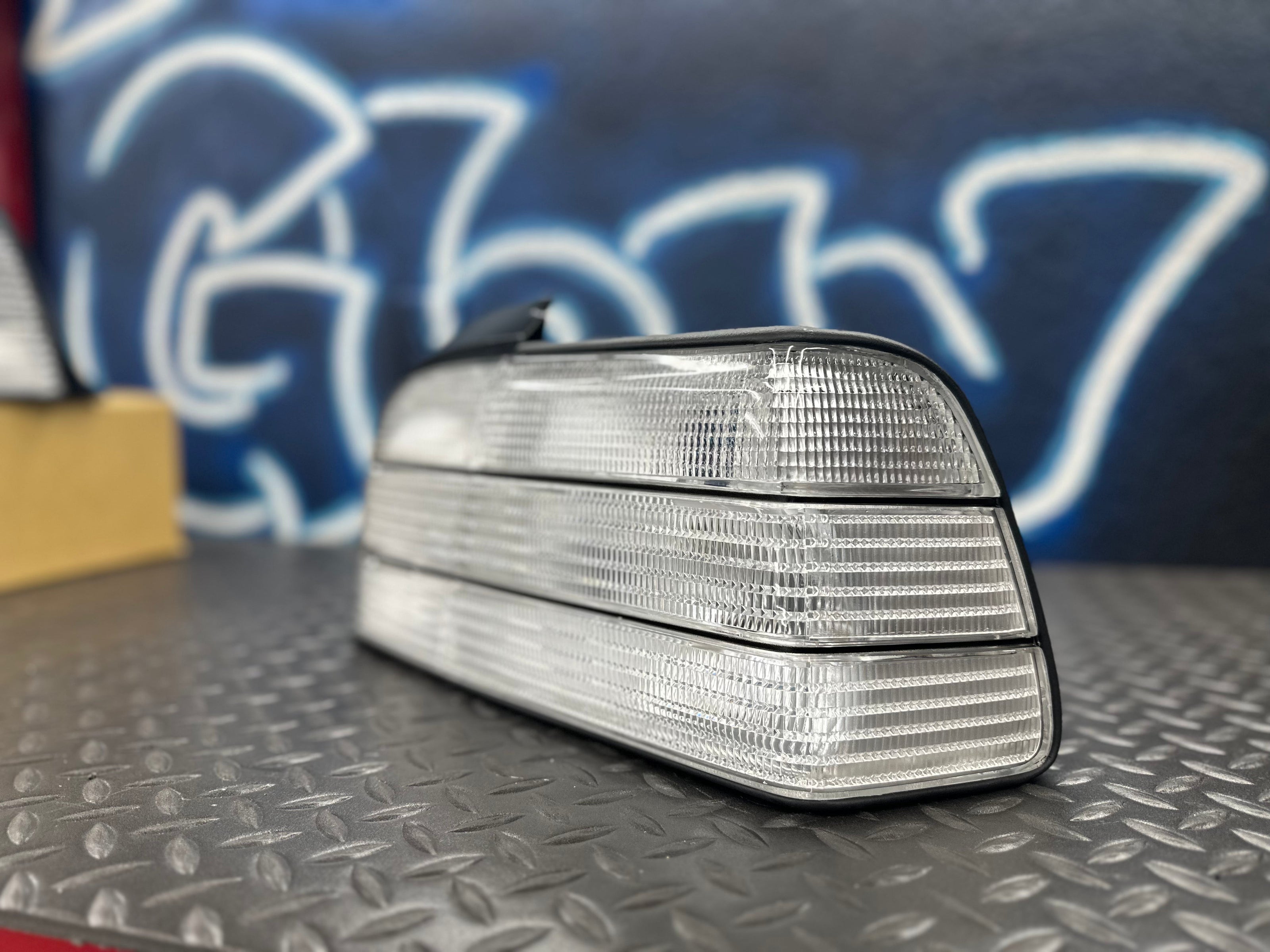 NTXGlow Custom Clear Tail Lights (E36 Coupe/Convertible) - JSI Racing 