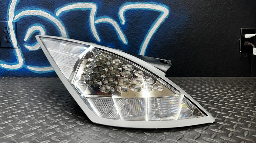NTXGlow Custom Clear Tail Lights (Nissan 350Z) - JSI Racing 