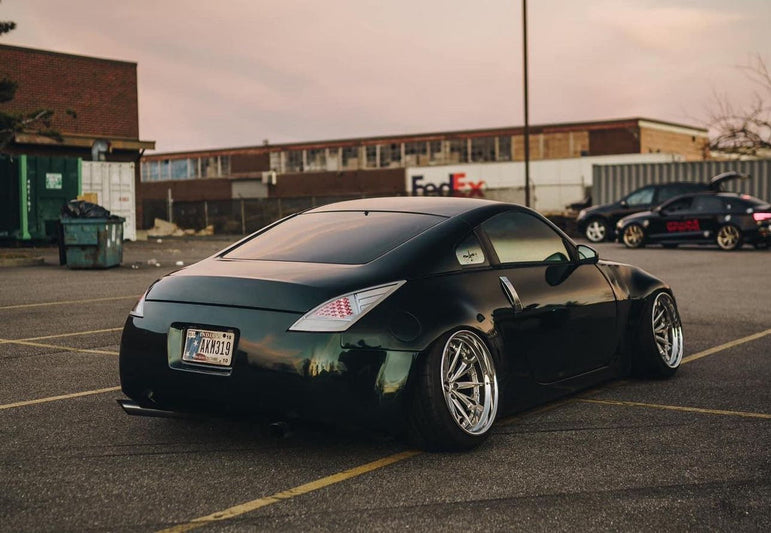 NTXGlow Custom Clear Tail Lights (Nissan 350Z) - JSI Racing 