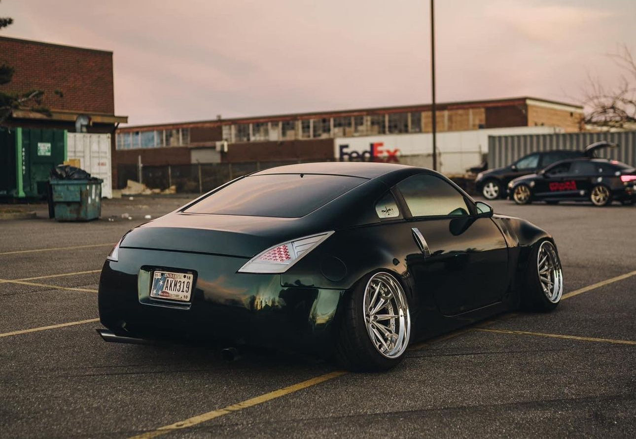 NTXGlow Custom Clear Tail Lights (Nissan 350Z) - JSI Racing 