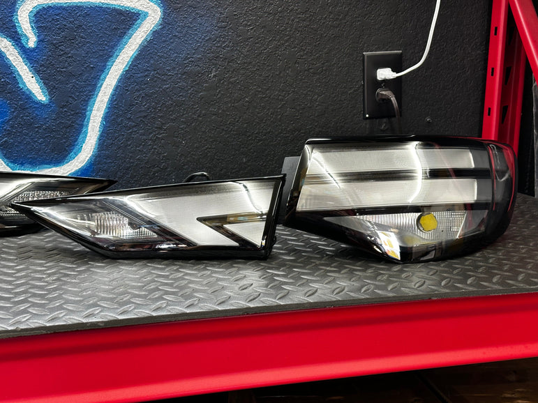 NTXGlow Clear Tail Lights (2020 - 2025 Nissan Sentra) - JSI Racing 