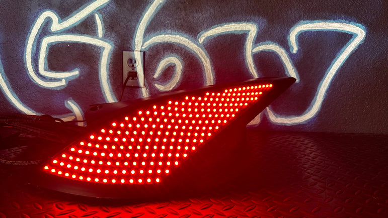 NTXGlow Grid LED Tail Lights (2003-2008 Nissan 350Z) - JSI Racing 