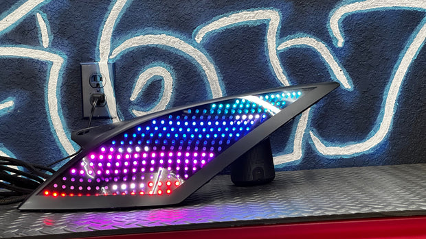 NTXGlow Grid RGB LED Tail Lights (2003-2009 Nissan 350Z) - JSI Racing 