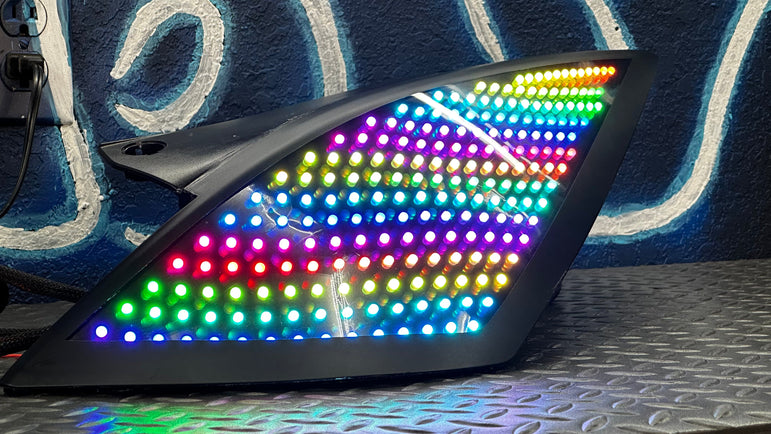 NTXGlow Grid RGB LED Tail Lights (2003-2009 Nissan 350Z) - JSI Racing 