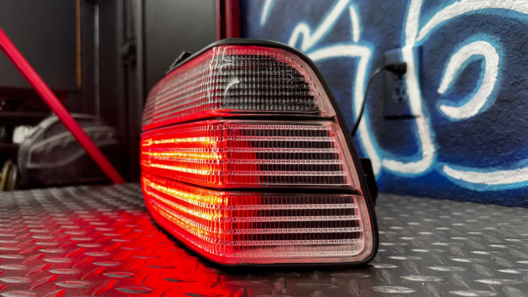 1992-1999 Custom BMW 3 Series Coupe E36 Tail Lights - JSI Racing 