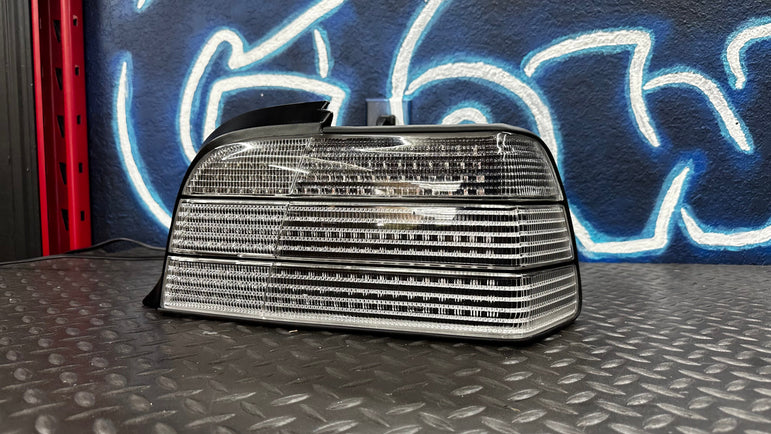 1992-1999 Custom BMW 3 Series Coupe E36 Tail Lights - JSI Racing 