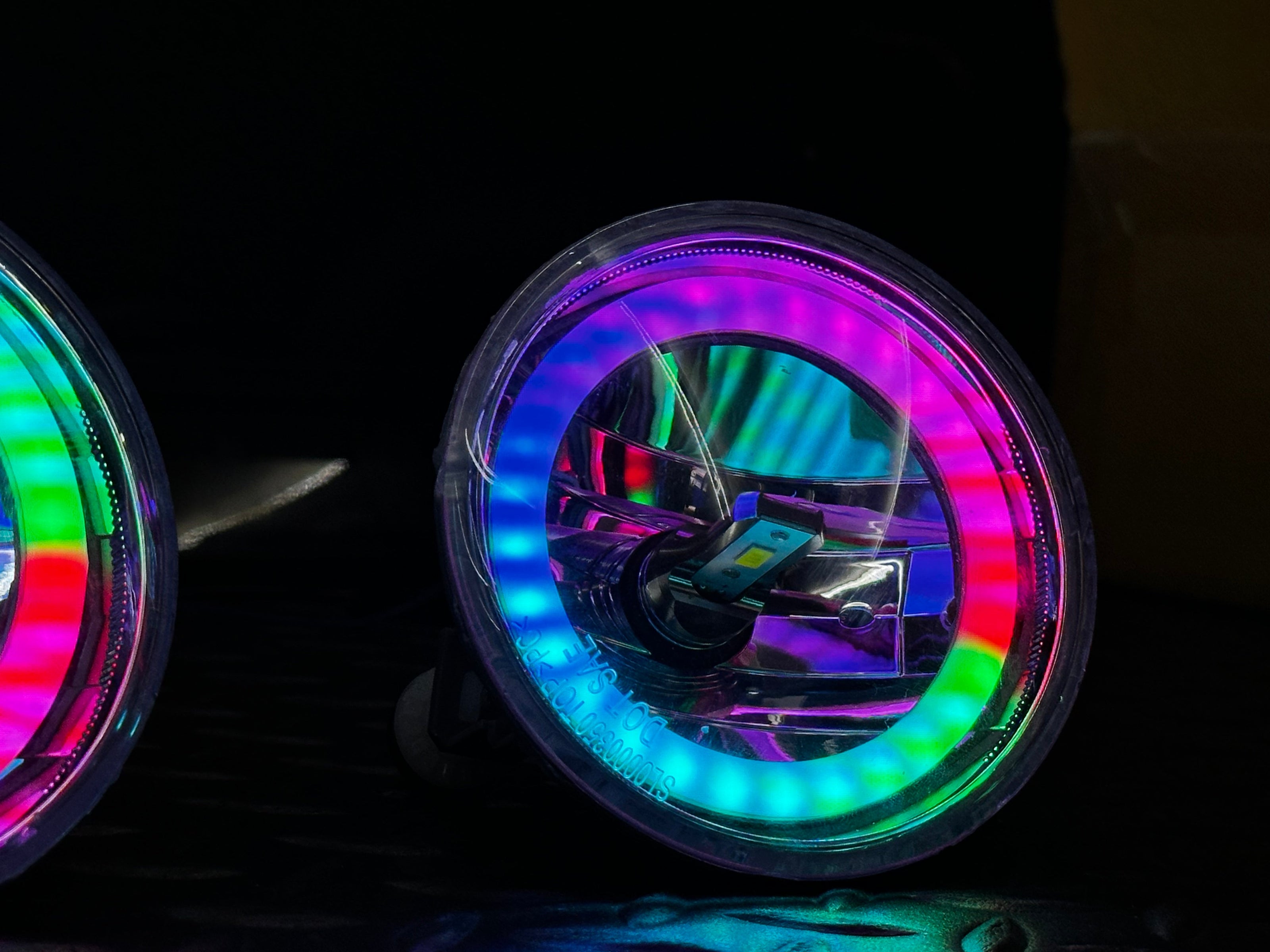 NTXGlow RGB Fog Light (2013-2014 Ford Mustang) - JSI Racing 