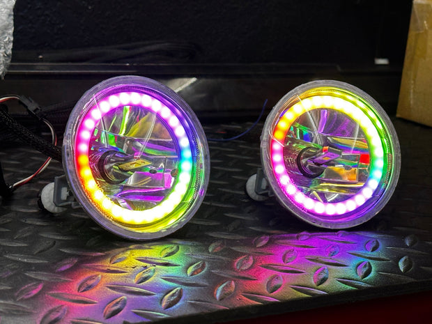NTXGlow RGB Fog Light (2013-2014 Ford Mustang) - JSI Racing 