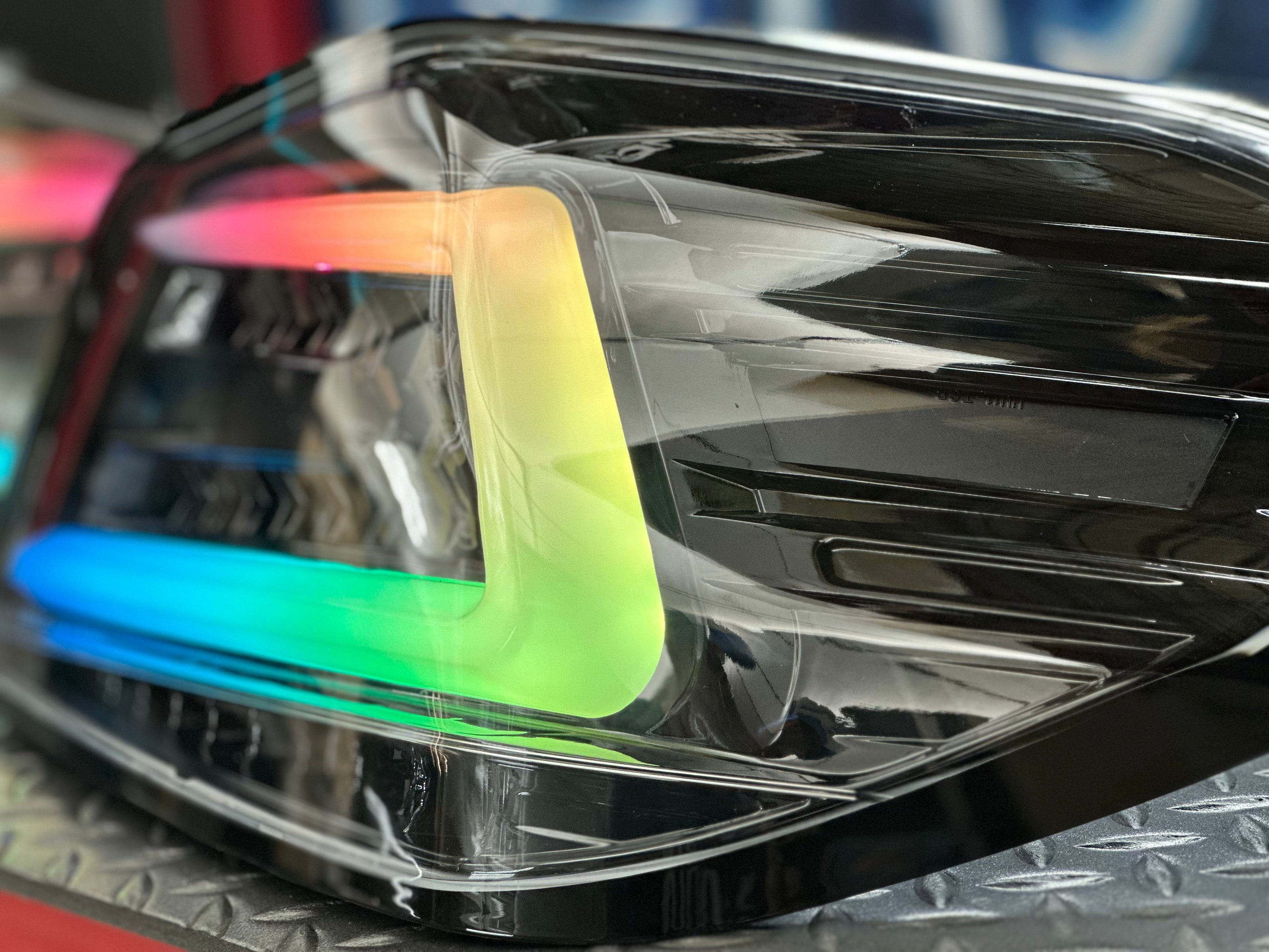 NTXGlow Black Spec D Color Shifting Tail Lights (2015-2021 Subaru WRX) - JSI Racing 