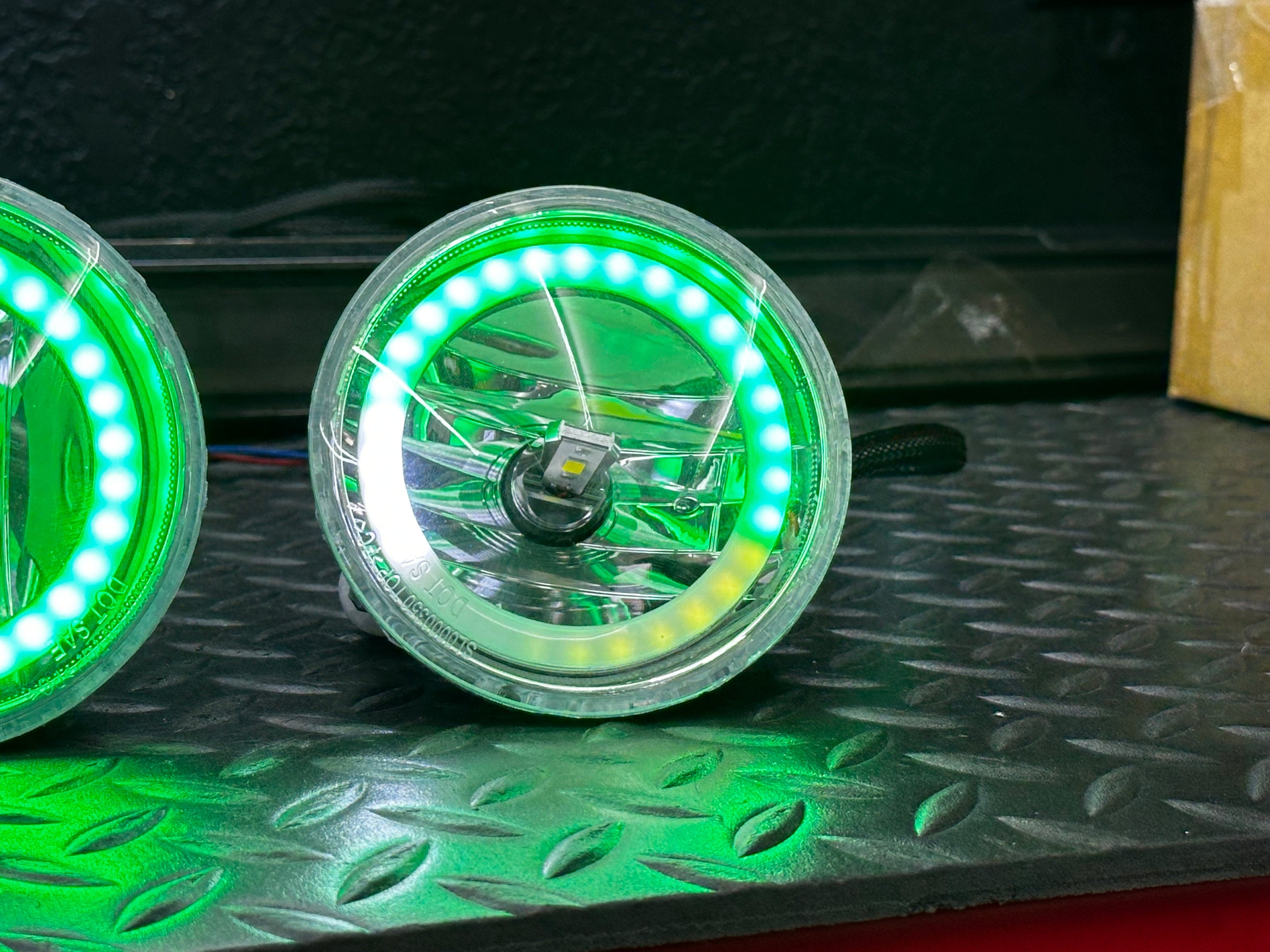 NTXGlow RGB Fog Light (2013-2014 Ford Mustang) - JSI Racing 