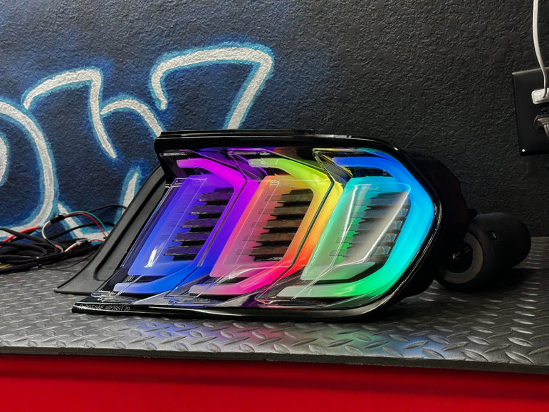 NTXGLOW RGB tail lights (2015 - 2023 Ford Mustang) - JSI Racing 