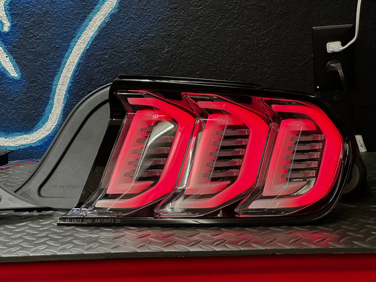NTXGLOW RGB tail lights (2015 - 2023 Ford Mustang) - JSI Racing 