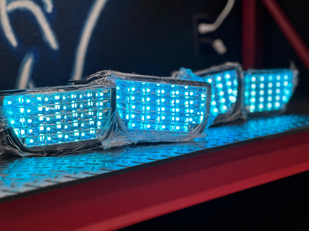 2010-2013 RGB Chevy Camaro Chrome Tail Lights - JSI Racing 
