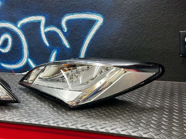 NTXGLOW TRUE clear tail lights (2010 - 2016 hyundai genesis coupe) - JSI Racing 