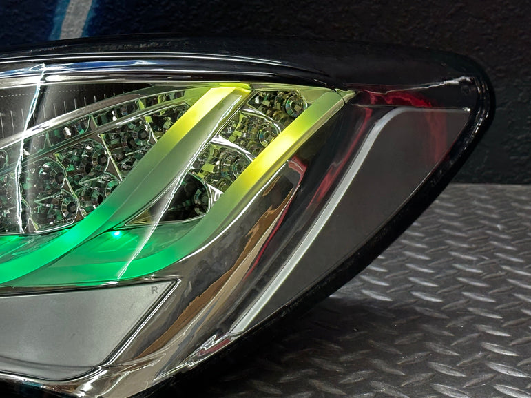 NTXGLOW clear RGB tail lights (10 - 16 hyundai genesis coupe) - eagle eyes - JSI Racing 