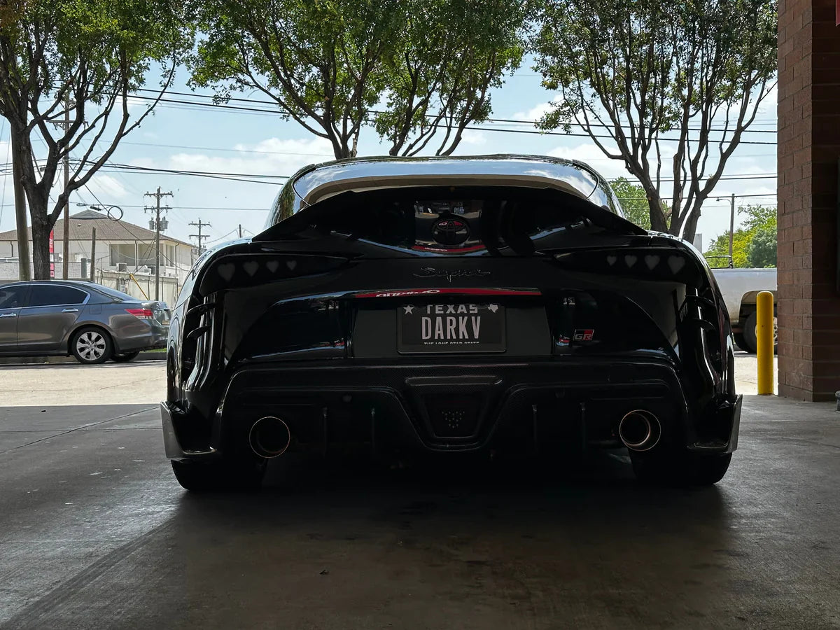 NTXGLOW HEART TAIL LIGHTS (MK5 TOYOTA SUPRA) - JSI Racing 