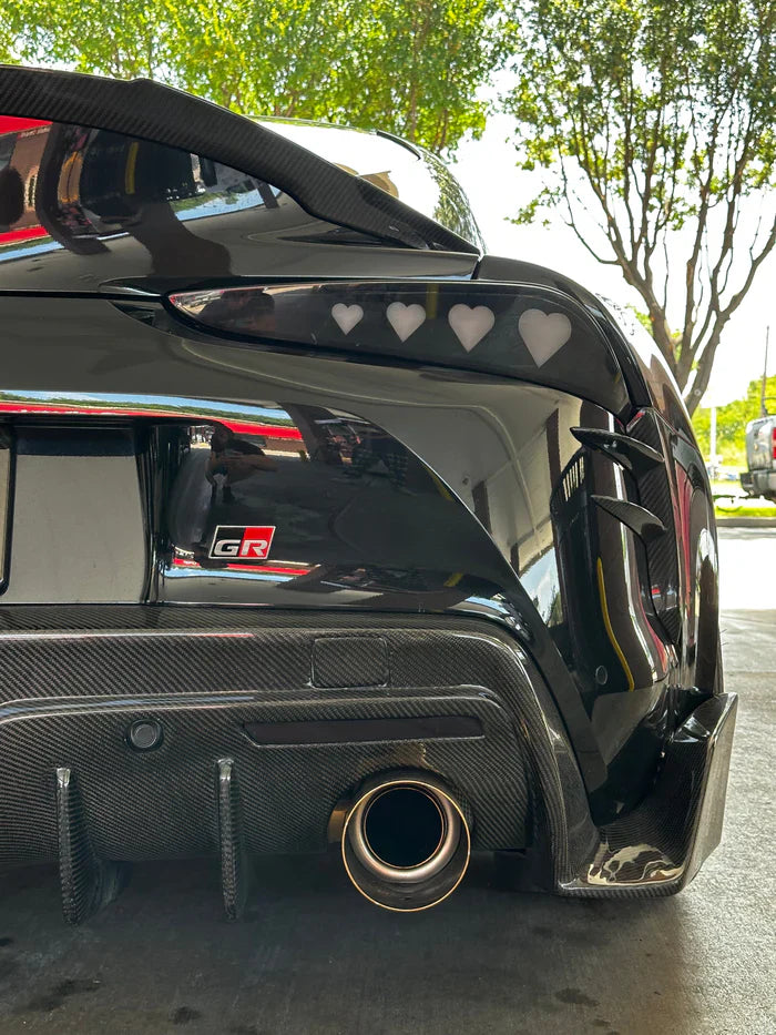 NTXGLOW HEART TAIL LIGHTS (MK5 TOYOTA SUPRA) - JSI Racing 