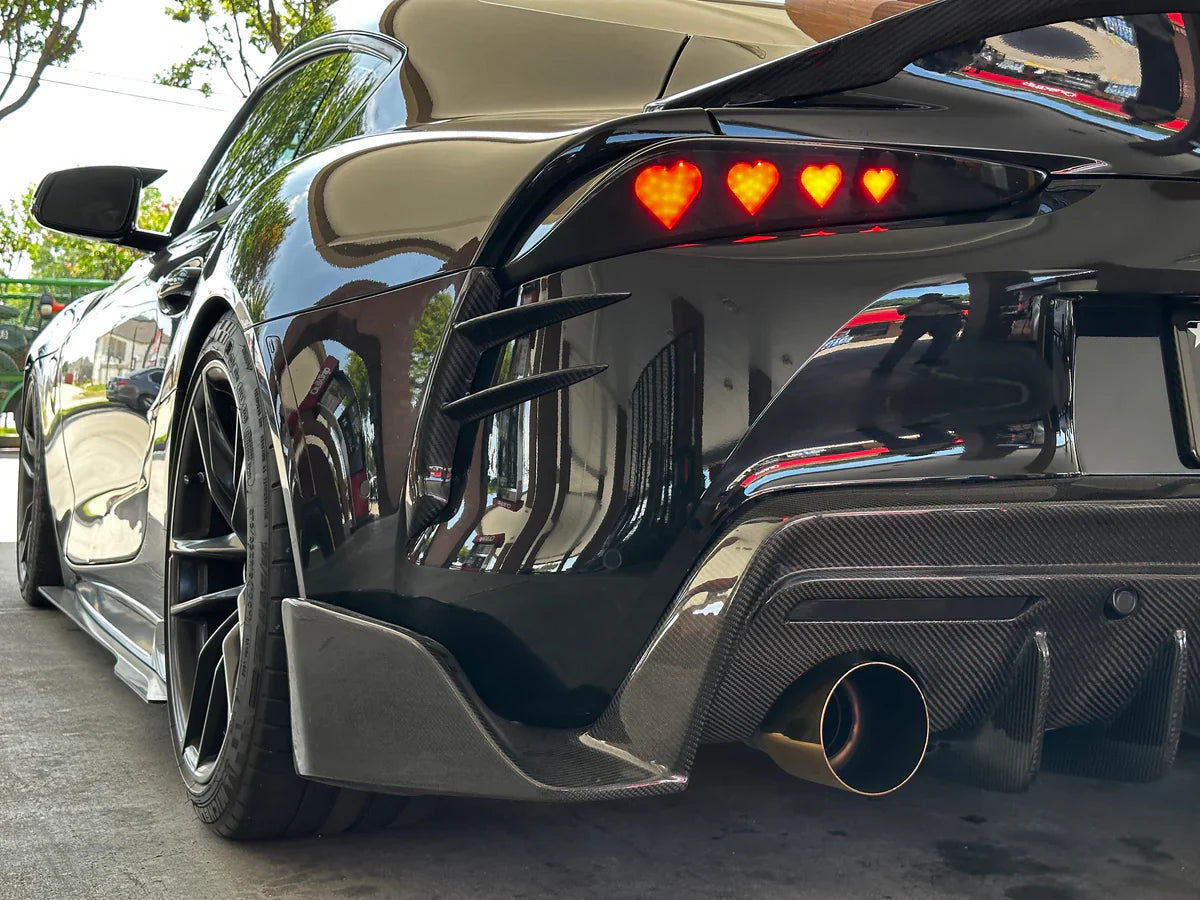 NTXGLOW HEART TAIL LIGHTS (MK5 TOYOTA SUPRA) - JSI Racing 