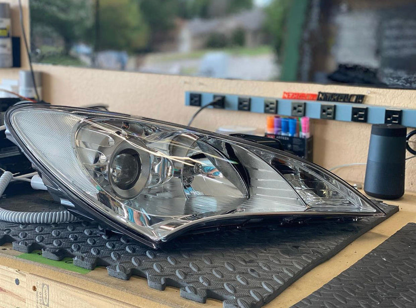 NTXGlow Clear OEM Headlights (Bk1 2010-2012 Hyundai Genesis Coupe) - JSI Racing 