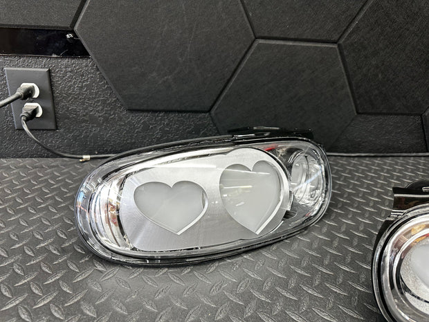 NTXGLOW Clear Diffused Heart Tail Lights – Mazda Miata NA (1990–1997) - JSI Racing 