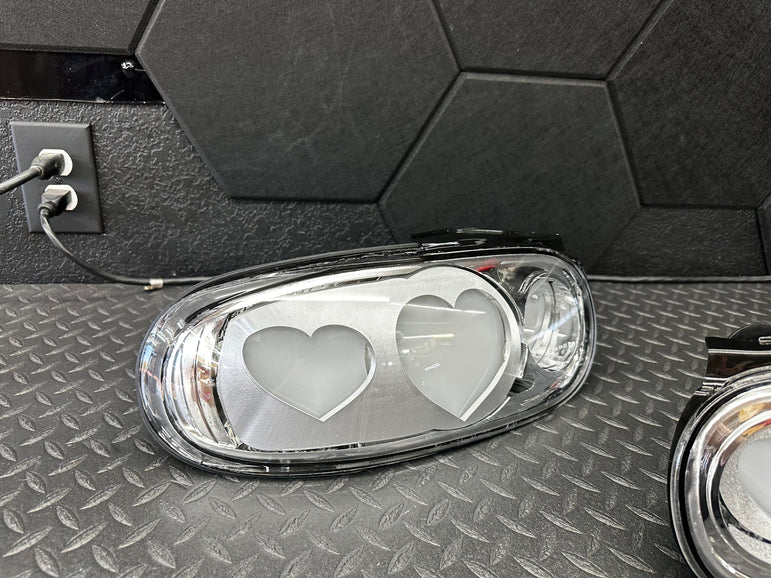 NTXGLOW Clear Diffused Heart Tail Lights – Mazda Miata NA (1990–1997) - JSI Racing 