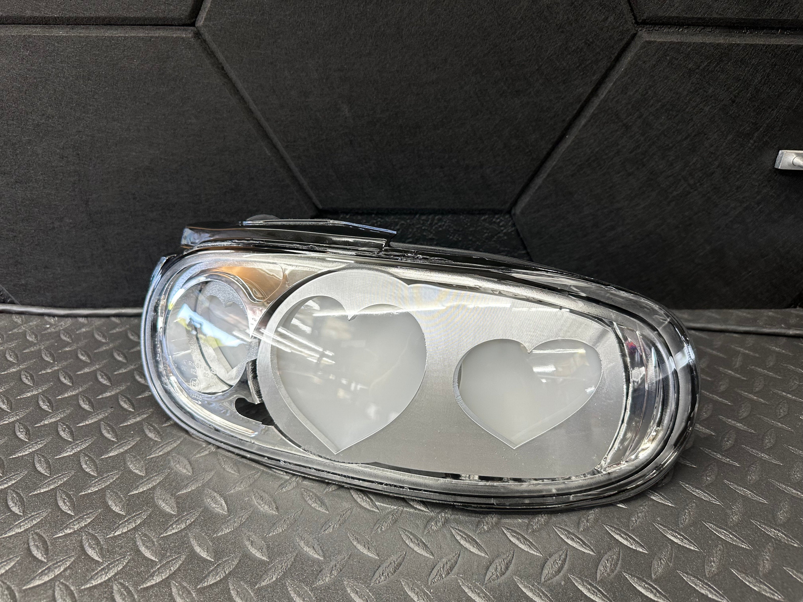 NTXGLOW Clear Diffused Heart Tail Lights – Mazda Miata NA (1990–1997) - JSI Racing 