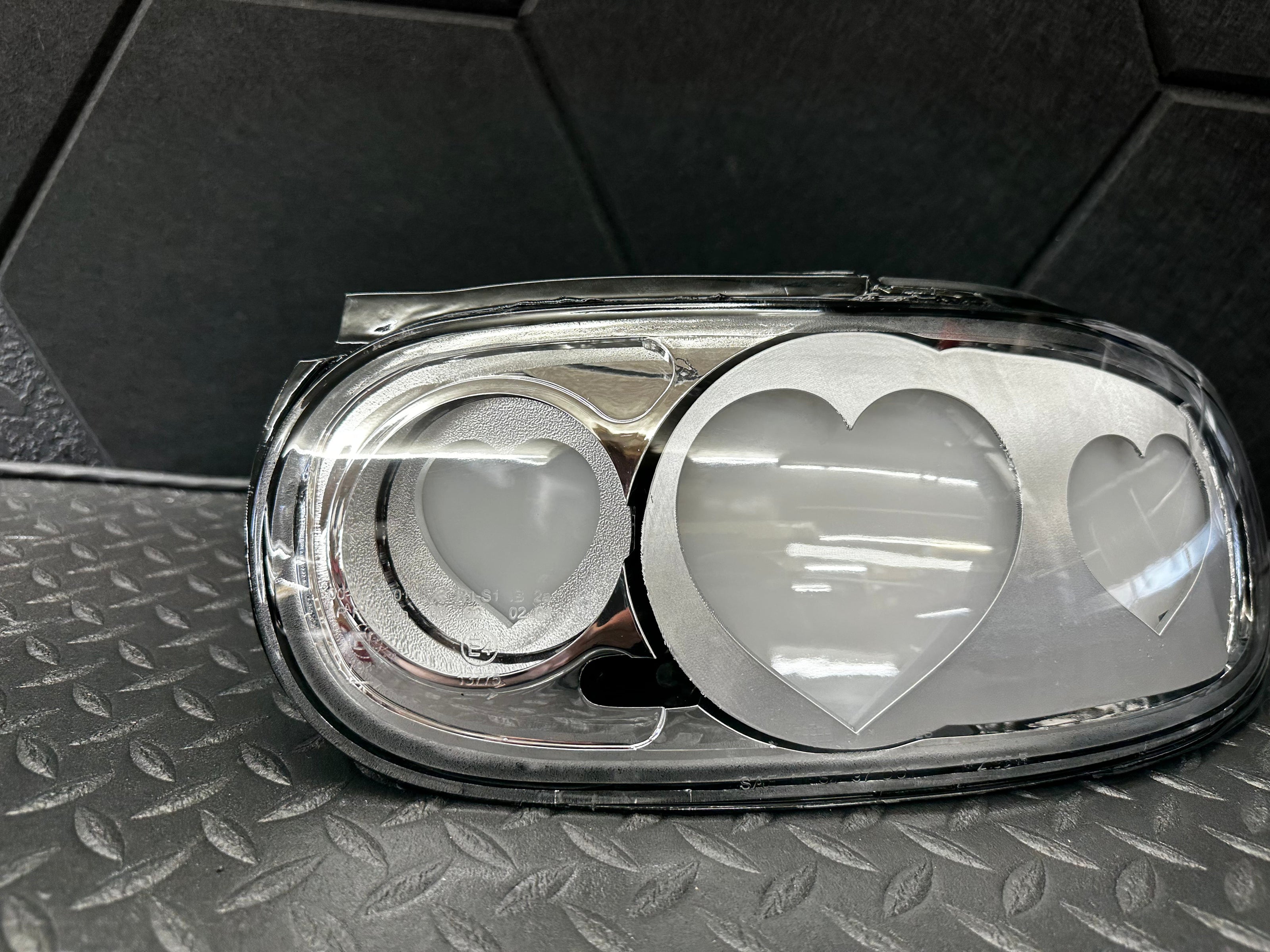 NTXGLOW Clear Diffused Heart Tail Lights – Mazda Miata NA (1990–1997) - JSI Racing 