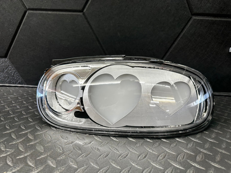 NTXGLOW Clear Diffused Heart Tail Lights – Mazda Miata NA (1990–1997) - JSI Racing 