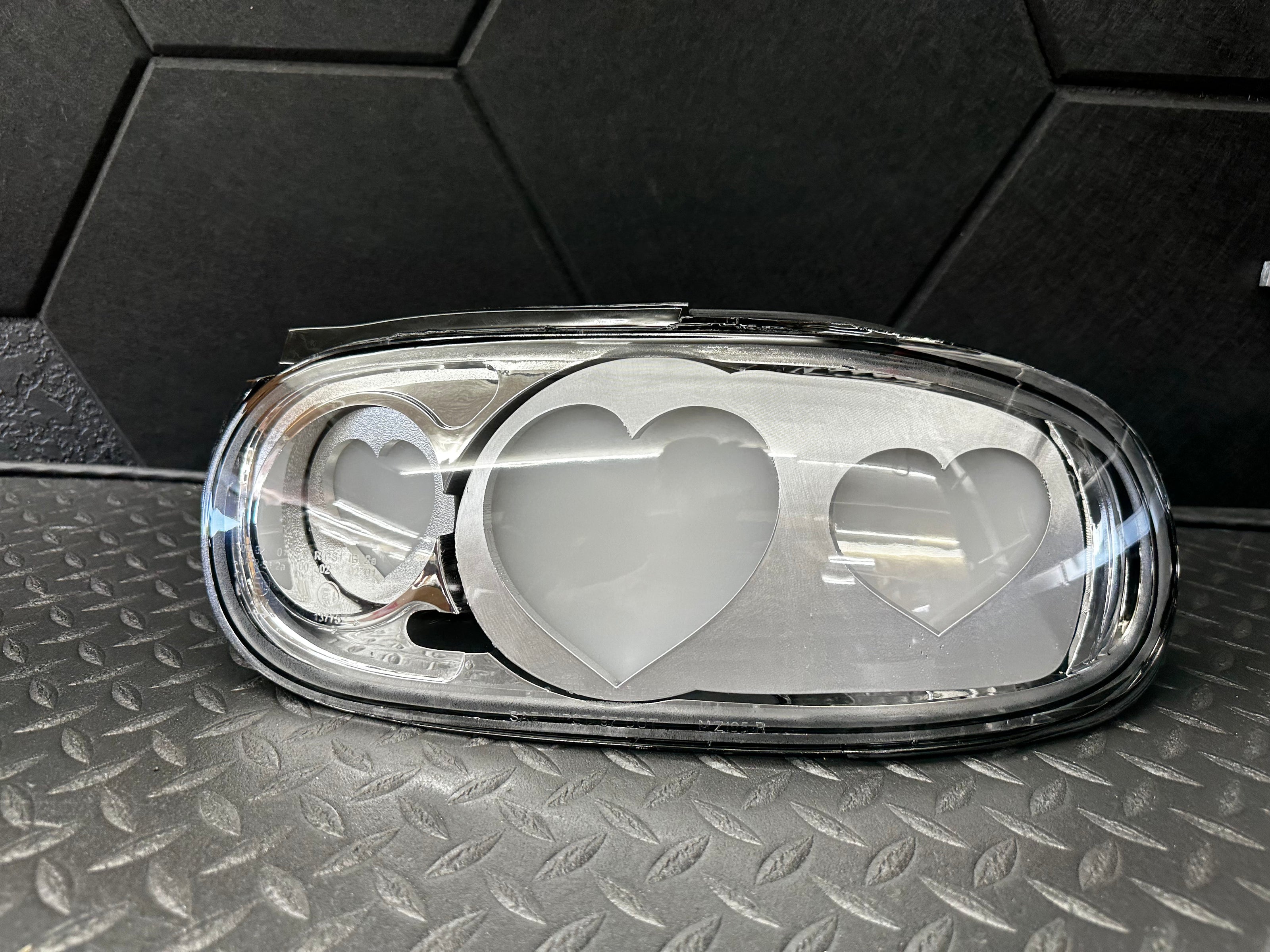 NTXGLOW Clear Diffused Heart Tail Lights – Mazda Miata NA (1990–1997) - JSI Racing 