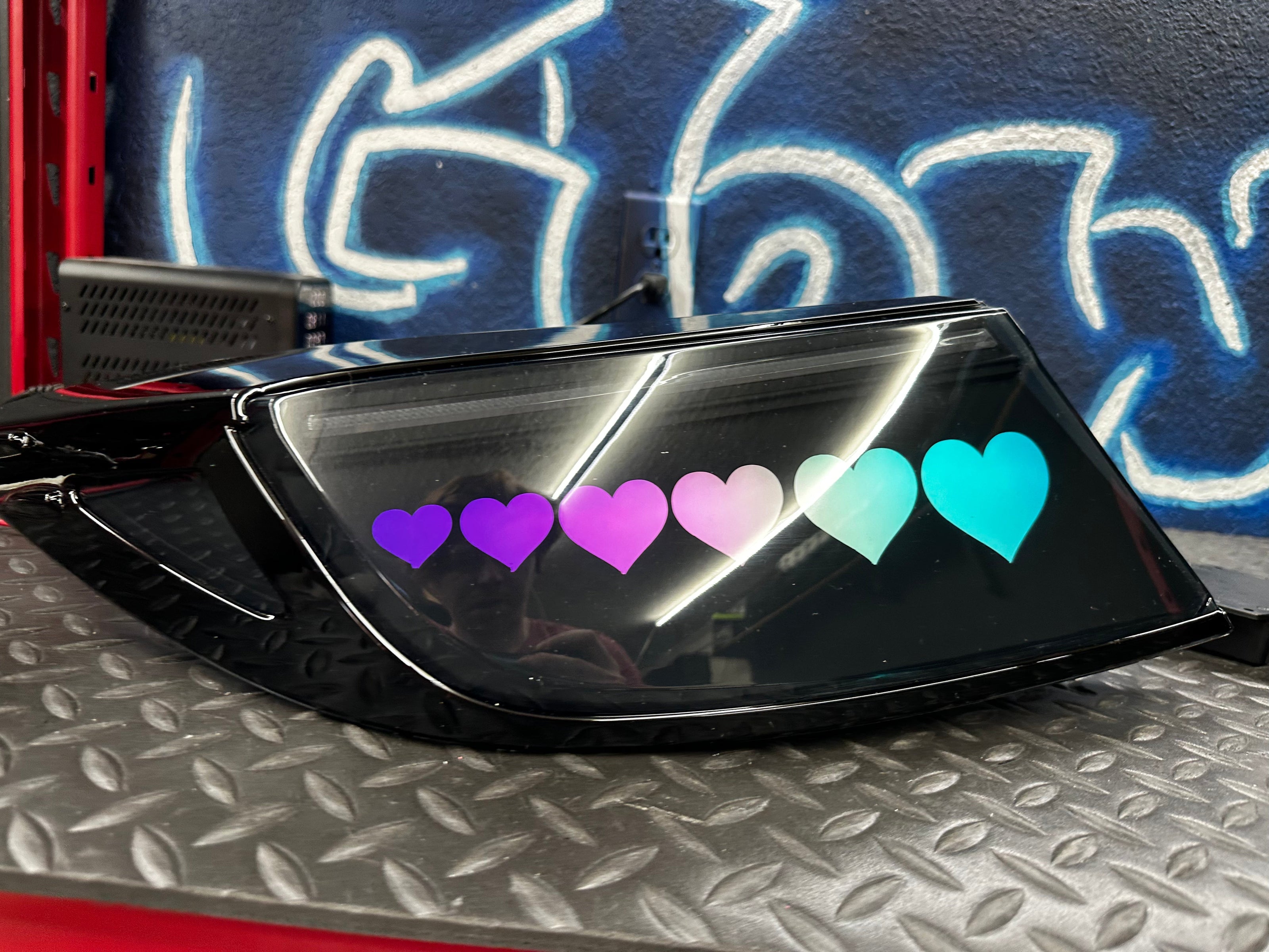 2021–2026 Toyota GR86 Diffused Heart LED RGB Tail Lights (NTXGLOW) NTXGlow