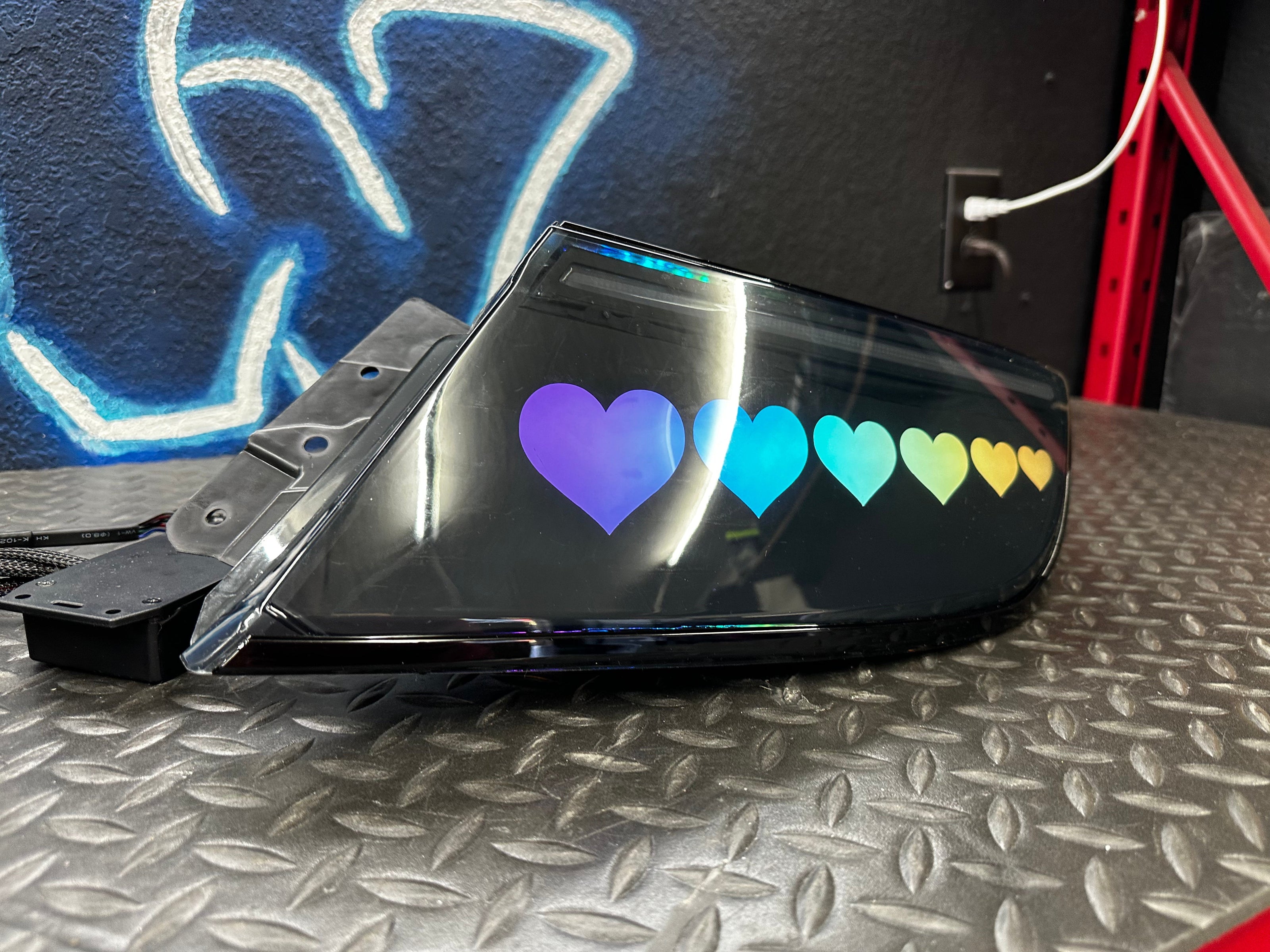 2021–2026 Toyota GR86 Diffused Heart LED RGB Tail Lights (NTXGLOW) NTXGlow