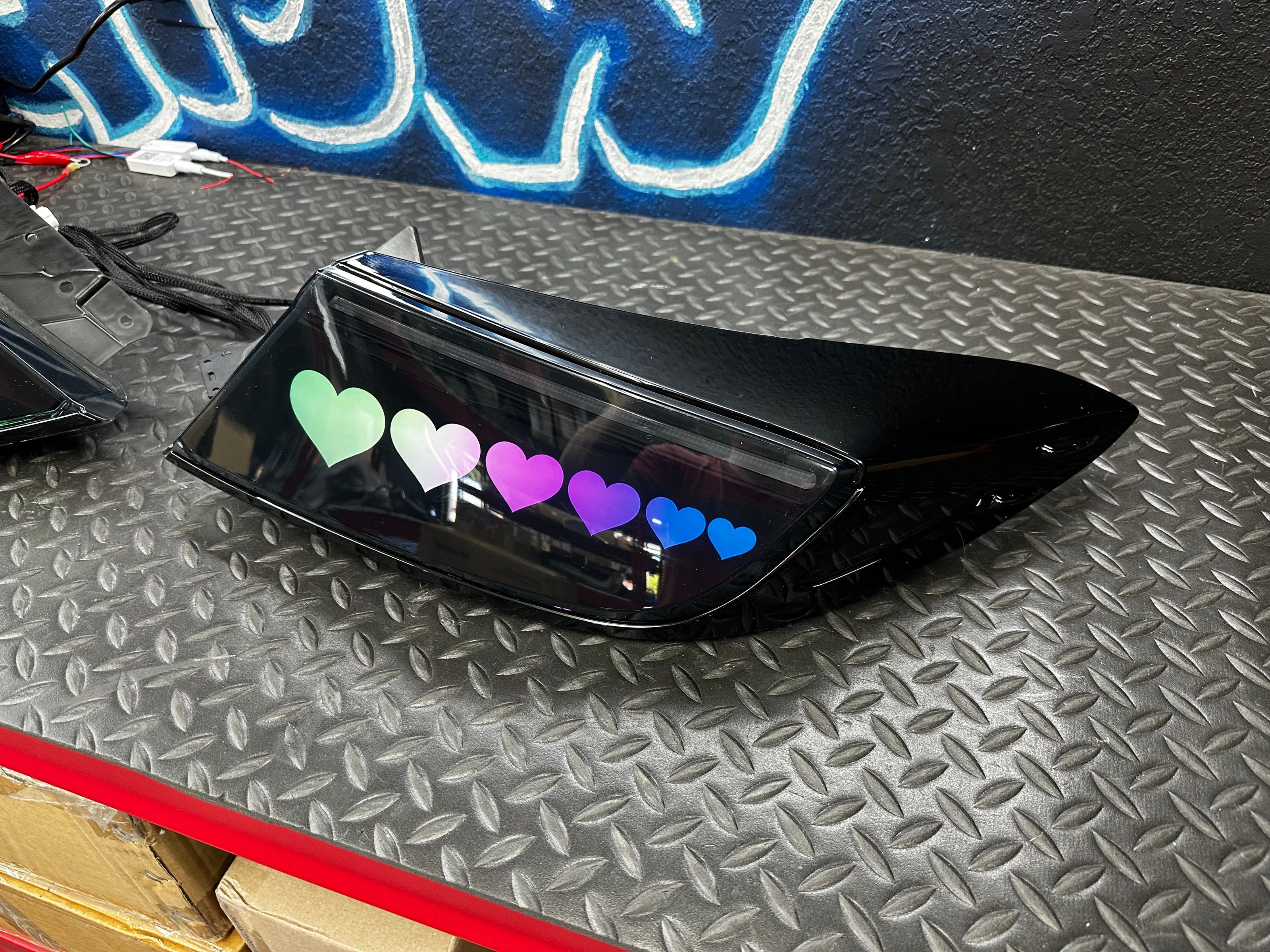 2021–2026 Toyota GR86 Diffused Heart LED RGB Tail Lights (NTXGLOW) NTXGlow